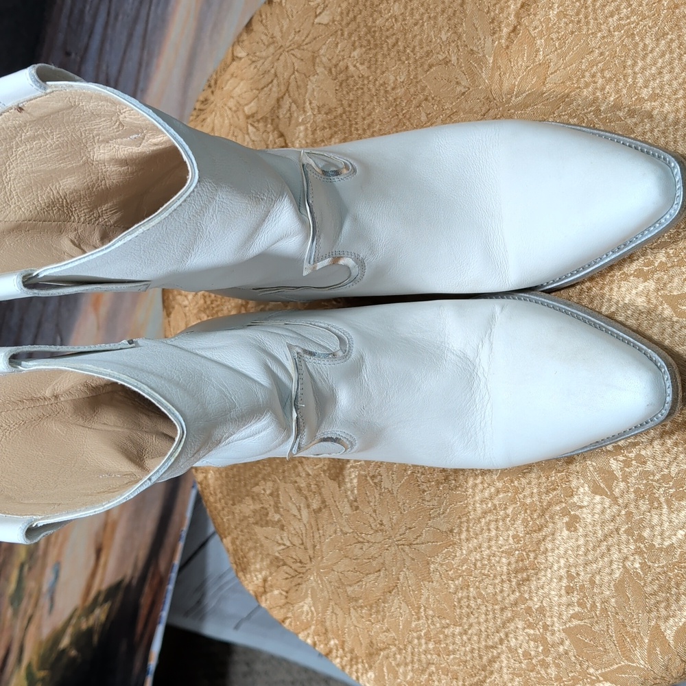 GOLO Off-White Genuine Sheep skin upper and Genuine Pig Skin  Boots - Picture 6 of 16